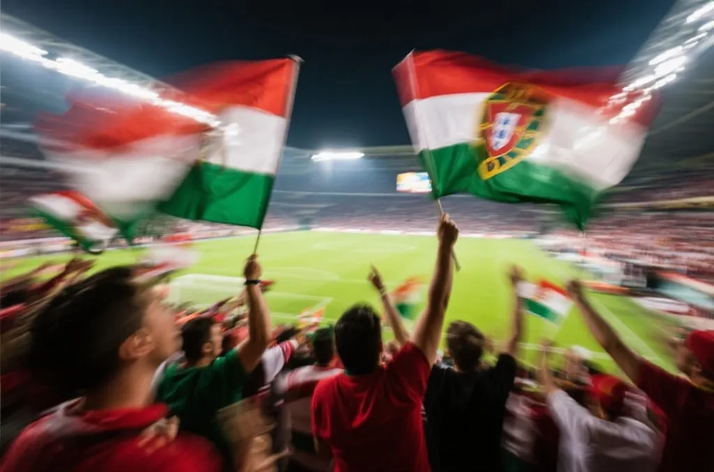 足球场上的呐喊